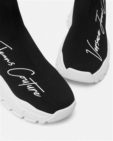 versace couture sock trainers